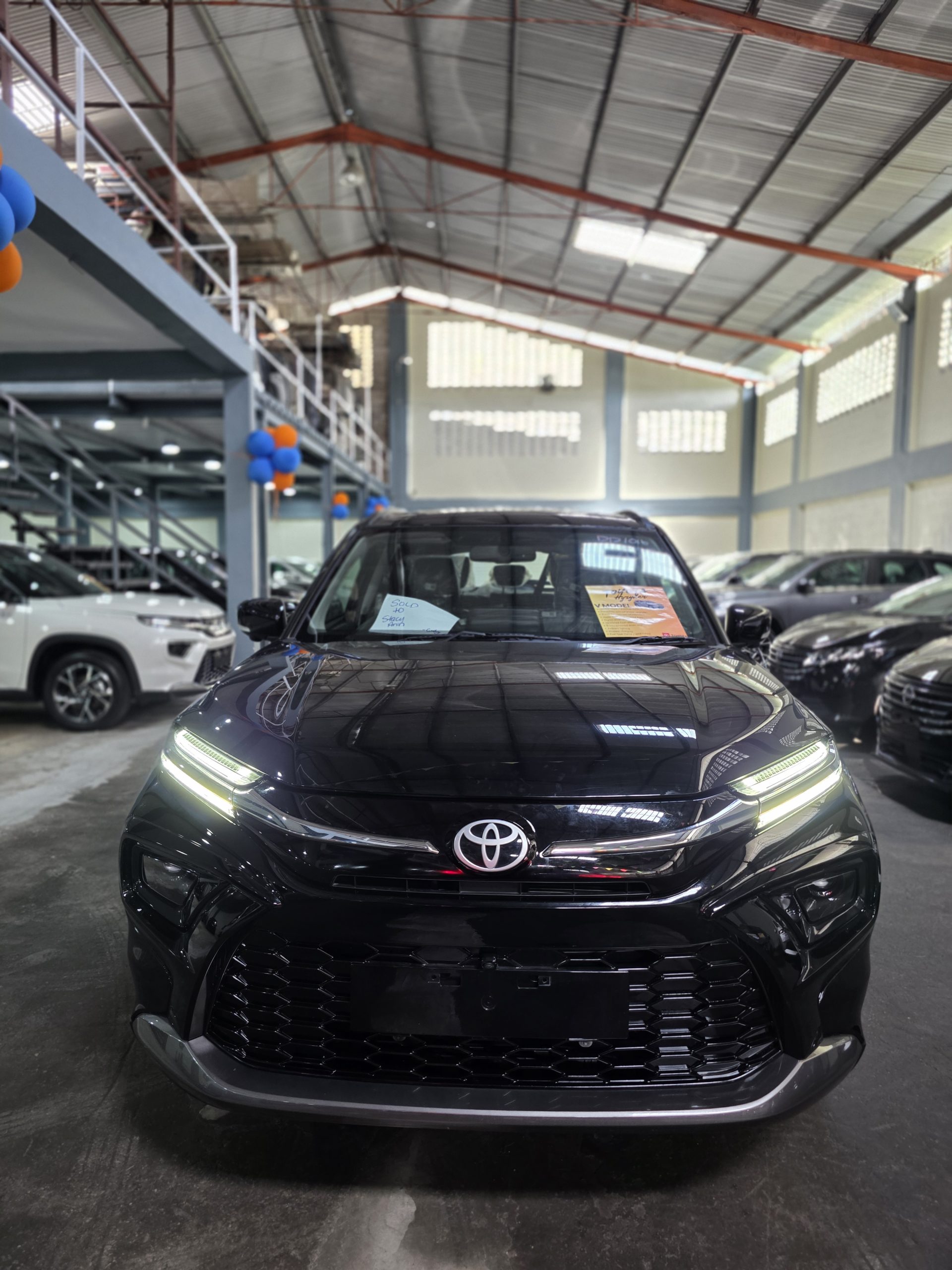Toyota Hyryder V Black 2025 Brand New