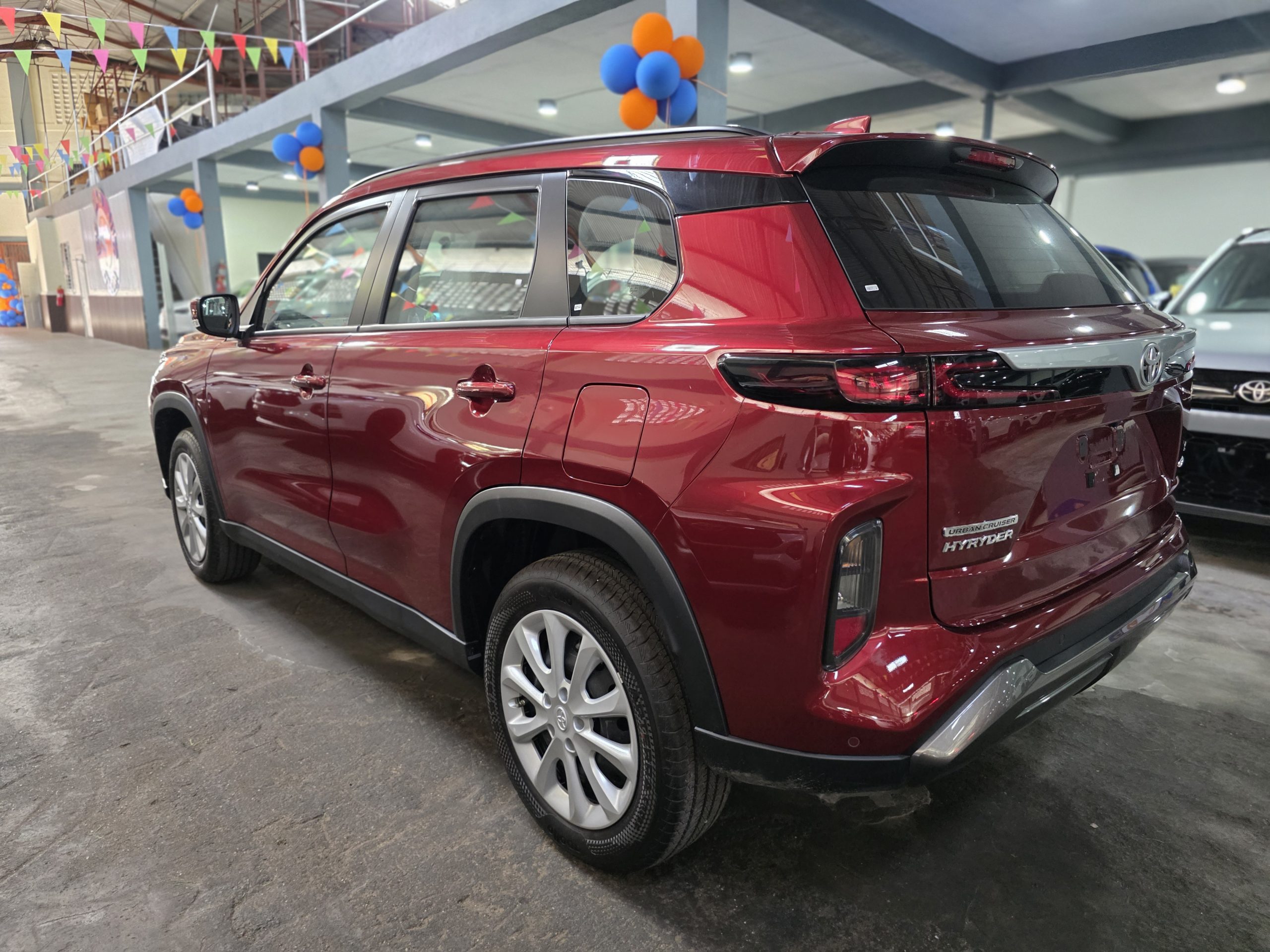 Toyota Hyryder S Red 2025 Brand New