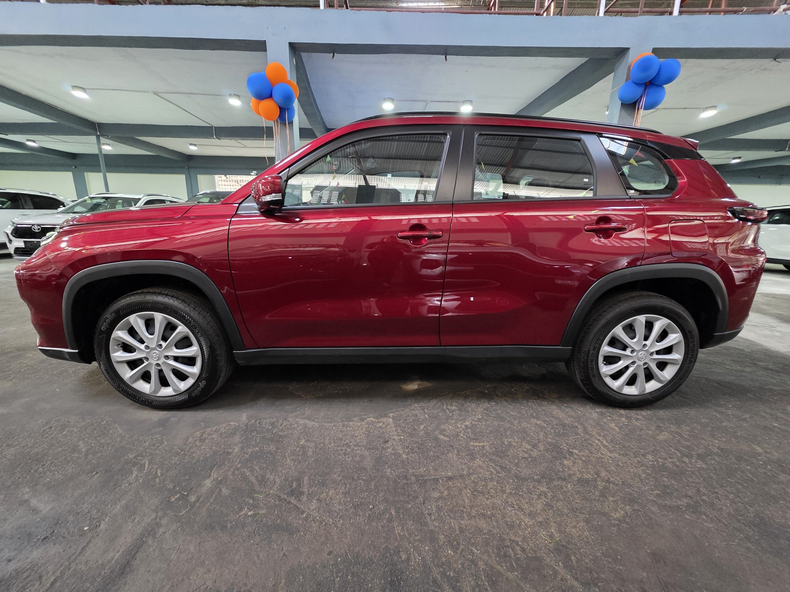 Toyota Hyryder S Red 2025 Brand New