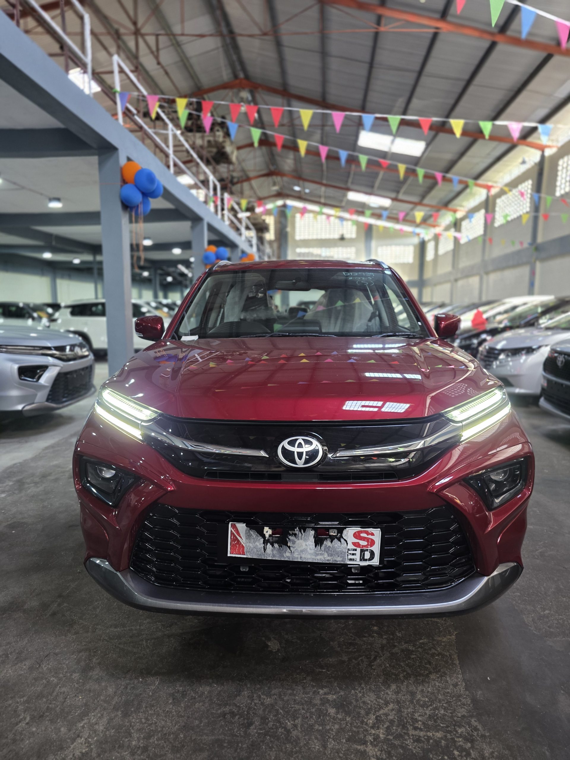 Toyota Hyryder S Red 2025 Brand New