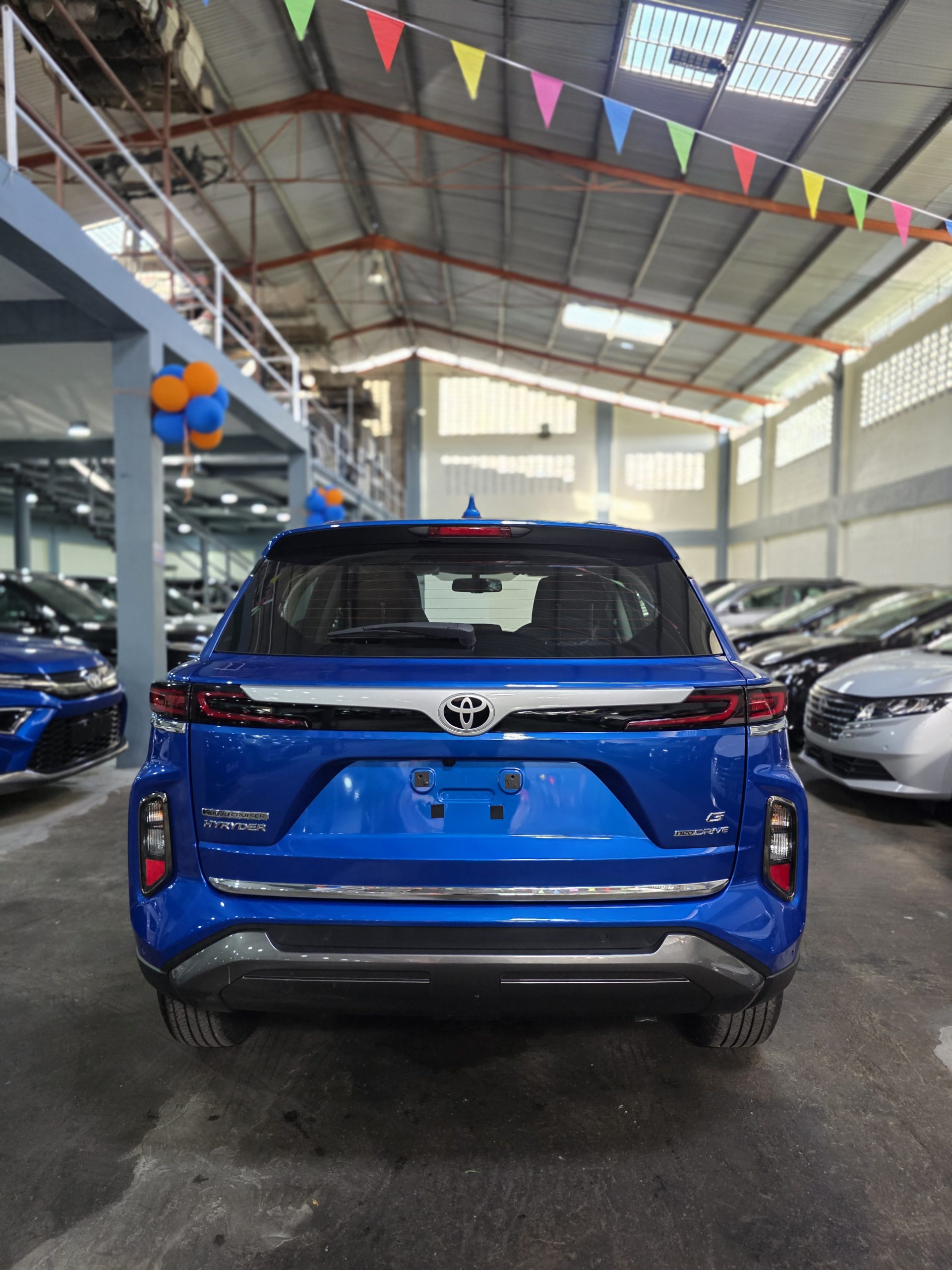 Toyota Hyryder G Blue 2025 Brand New