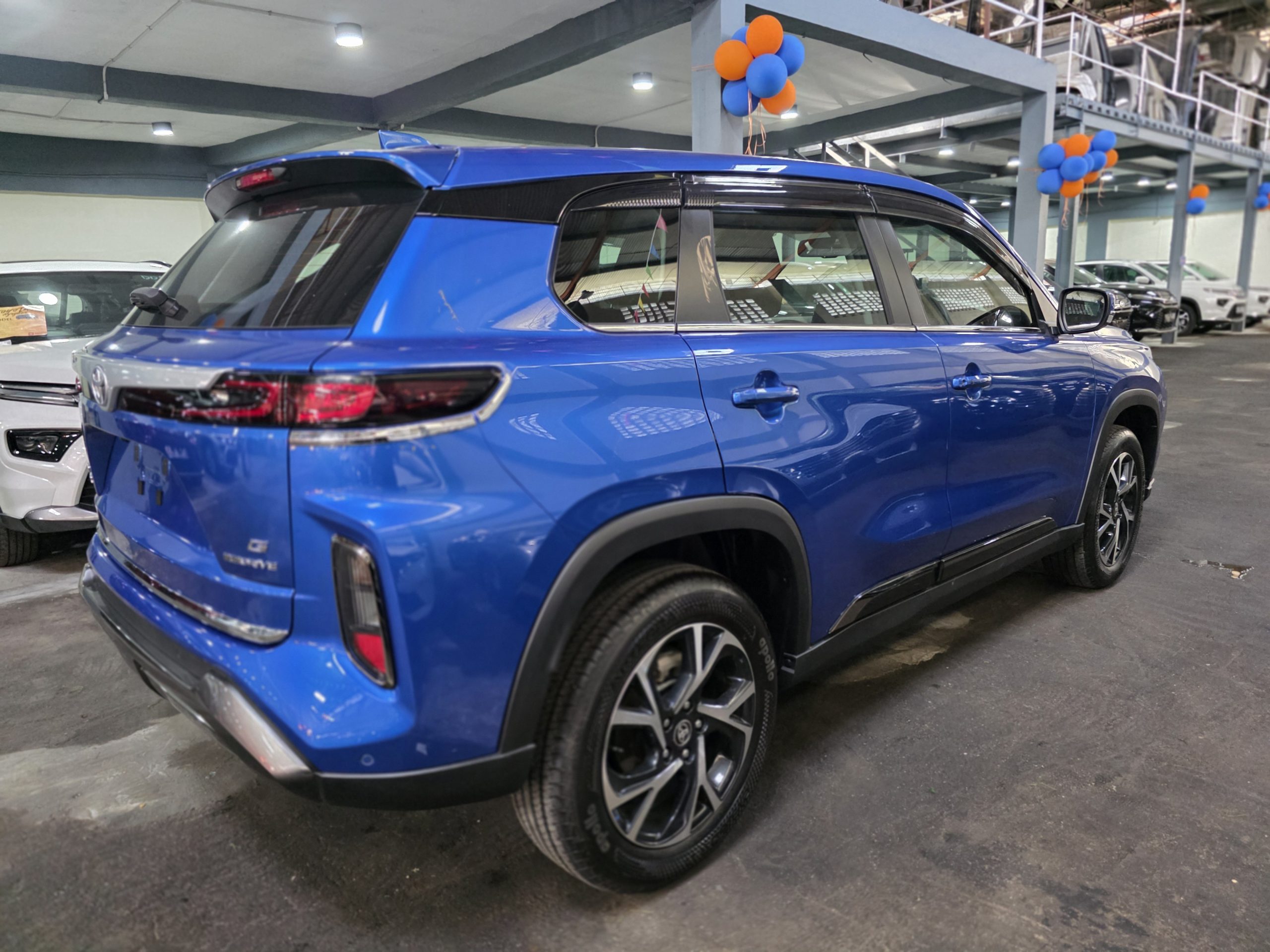 Toyota Hyryder G Blue 2025 Brand New