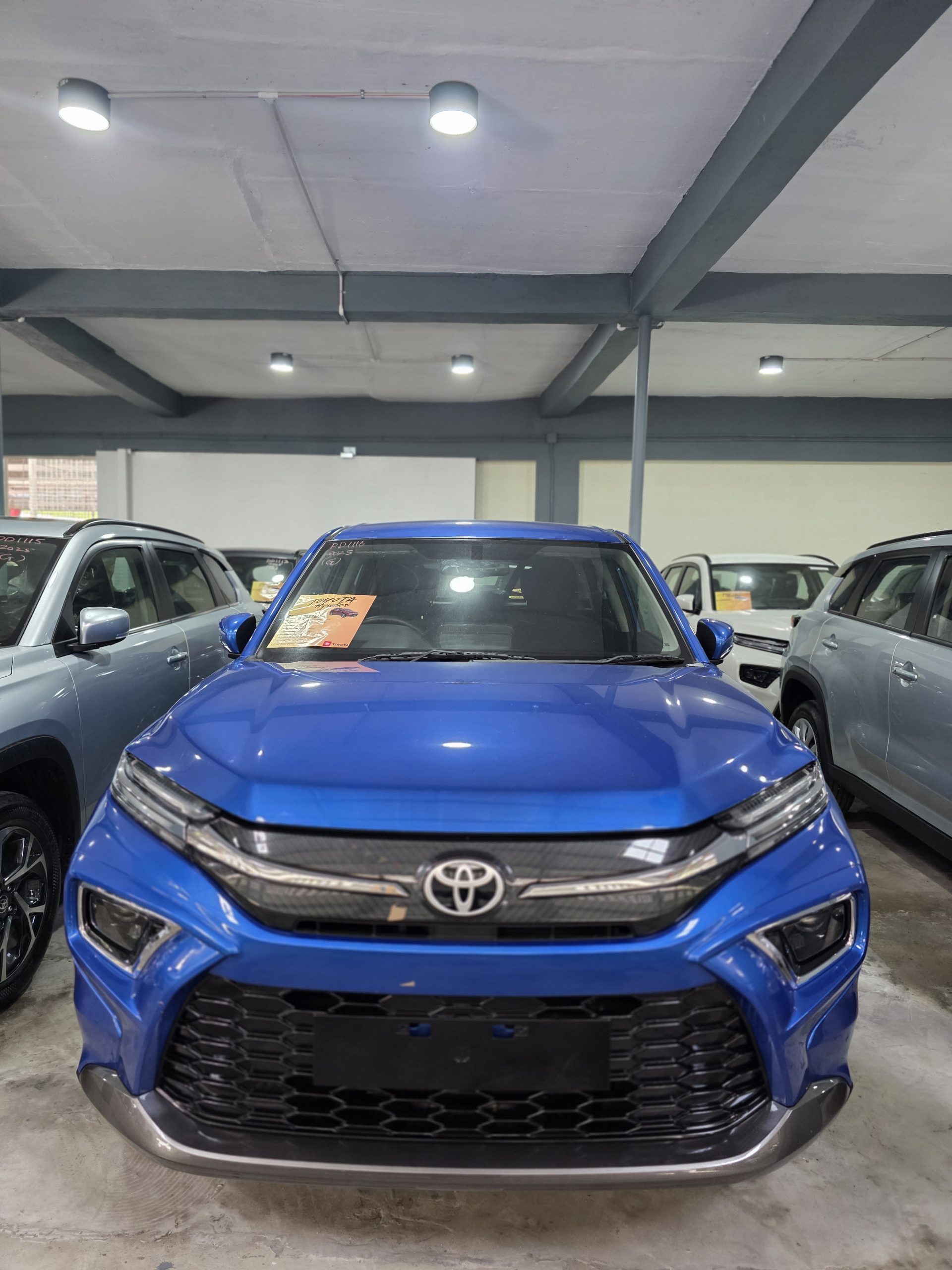 Toyota Hyryder G Blue 2025 Brand New