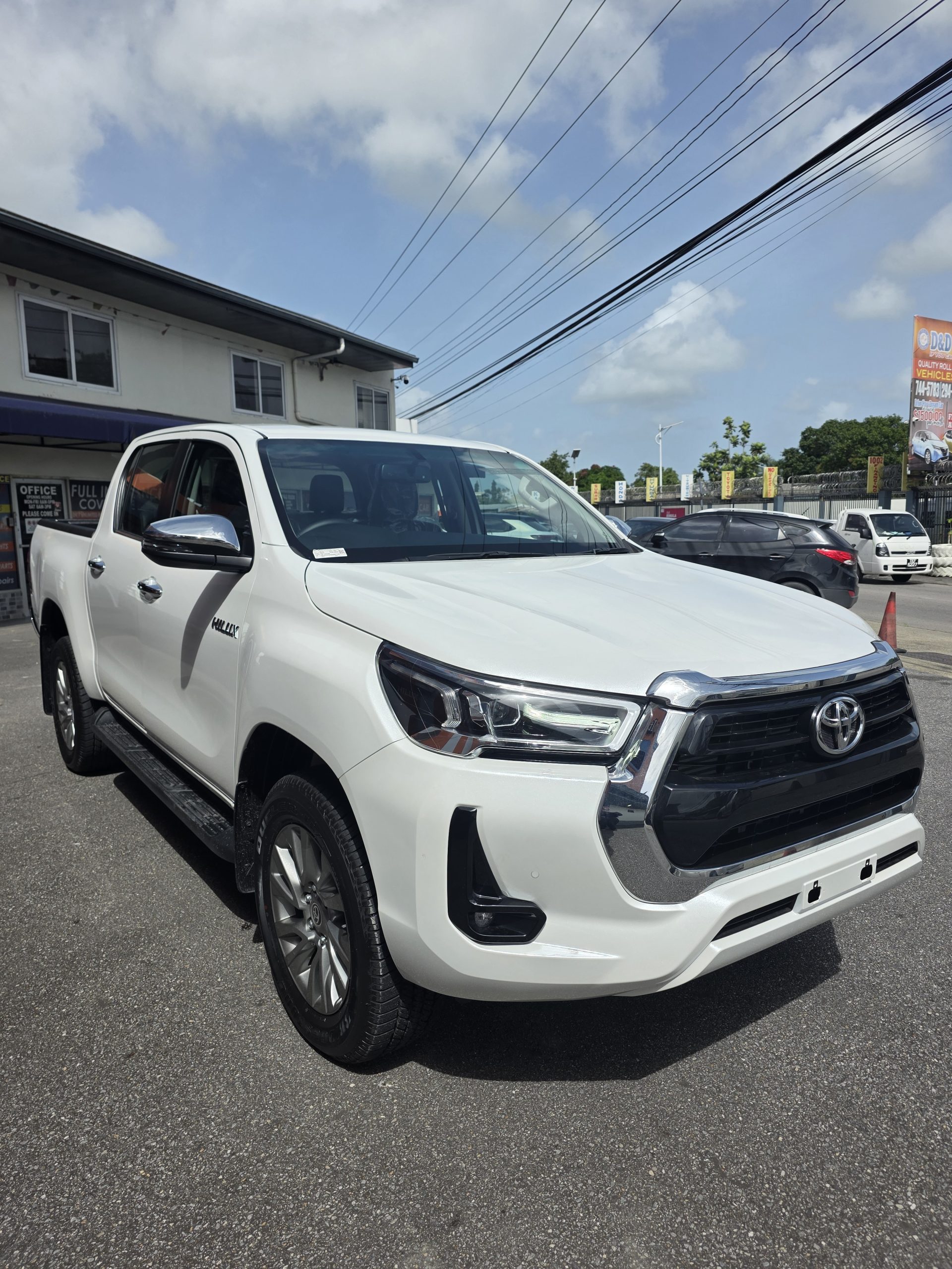Toyota Hilux 4×4 White 2026 Brand New